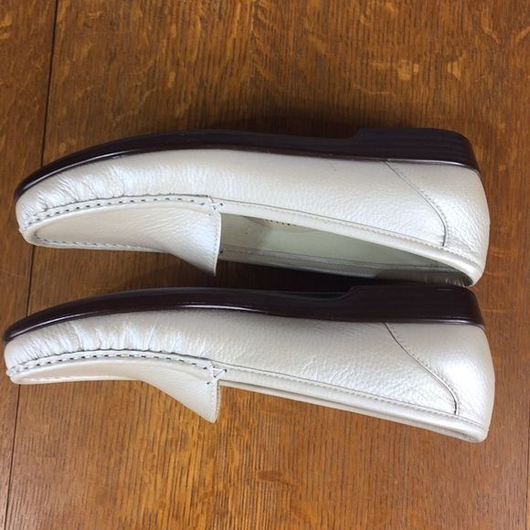 SAS Simplify Pearl Leather Tripad Comfort Walking Loafers NEW 9.5 S - Picture 6 of 9